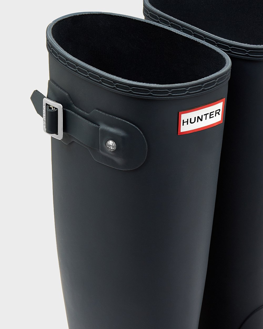 Hunter Mujer Original - Botas de Lluvia Azul Marino - 193-TBUQCL